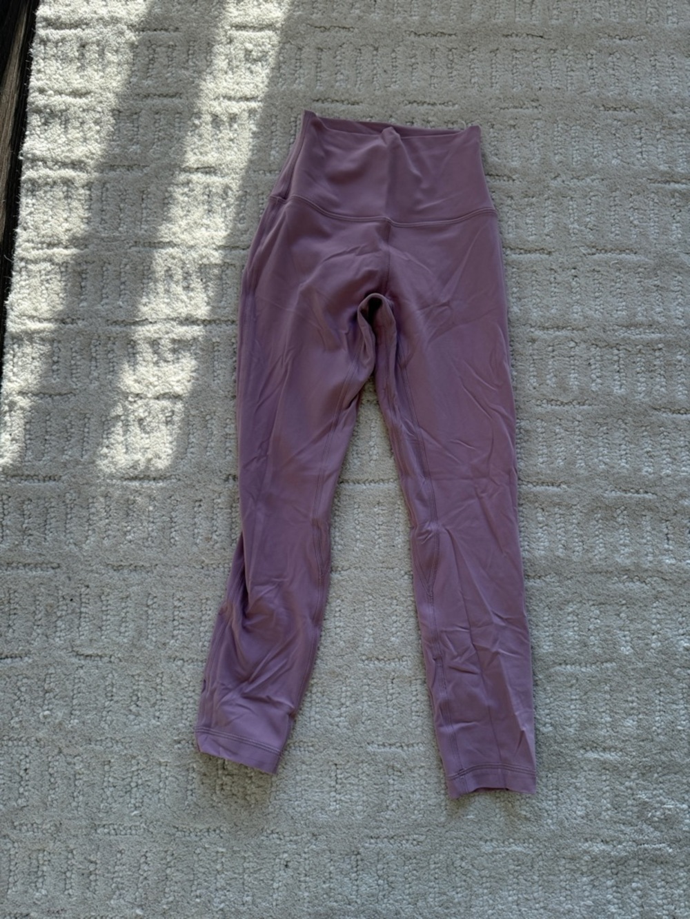 Lululemon SZ 2 High-Waist Purple Leggings